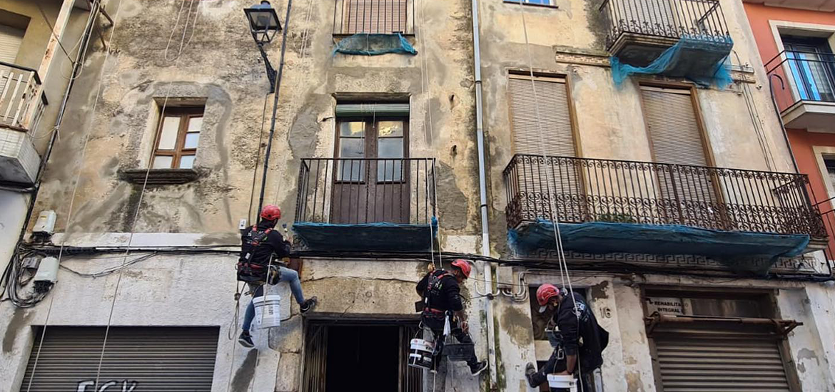 Proyecto de rehabilitación de fachada