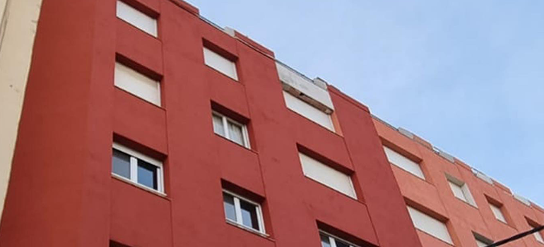 Resultado final rehabilitación fachada